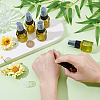 10Pcs Glass & Plastic Travel Emulsion Bottles MRMJ-BC0003-55-3