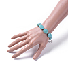 Acrylic Imitation Gemstone Beads Bracelets BJEW-JB04683-02-4