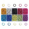 10 Colors Aluminum Wire Open Jump Rings FIND-YW0004-97-1