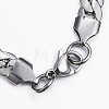 304 Stainless Steel Chain Necklaces NJEW-H445-23P-3