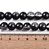 Baking Paint Transparent Glass Beads Strands DGLA-N011-10mm-10-4