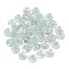 Luminous Handmade Foil Glass Beads LAMP-P020-01A-07-2