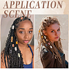 44Pcs Plastic & Resin Dreadlocks Braiding Beads OHAR-SC0001-21-7