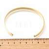 304 Stainless Steel Blank Cuff Bangles BJEW-E361-11G-4