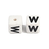 Porcelain Beads PORC-R003-08W-2