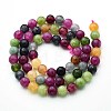 Natural Quartz Beads Strands G-N355-6mm-35-2