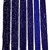Opaque Solid Color Imitation Jade Glass Beads Strands EGLA-A044-P4mm-D07-2