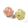 UV Plating & Spray Painted Opaque Acrylic Beads OACR-G047-02-2