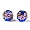 Luminous Handmade Gold Sand Lampwork Beads LAMP-T021-03C-2