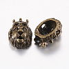 Tibetan Style Alloy Beads PALLOY-F200-08AB-2