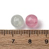 Luminous Transparent Acrylic Beads LACR-S001-13-8mm-5