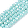 Baking Paint Glass Pearl Beads Strands DGLA-ZX001-05B-11-1