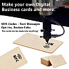 20Pcs Unfinished Wood Card Sheet WOOD-OC0004-48A-5