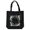DIY Flower Frame Pattern Tote Bag Embroidery Kit PW22121377288-1