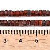 Natural Brecciated Jasper Beads Strands G-G345-C07-2x4mm-5