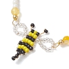 Glass Seed Beads Link Bracelets BJEW-MZ00309-3