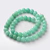 Natural & Dyed White Jade Beads Strands GSR055-3