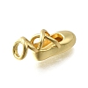 Brass Charms X-KK-P295-17G-2