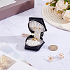 Mini PU Leather Ring Organizer Boxes CON-BBC0001-31A-3