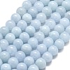 Natural Malaysia Jade Beads Strands G-L645-A01-6mm-16-1