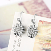 925 Sterling Silver Earrings EJEW-BB17736-4