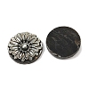 Natural Black Lip Shell Carved Cabochons SSHEL-B006-01B-B-2