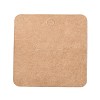 Blank Kraft Paper Finger Rings Display Cards X-CDIS-G005-02-2