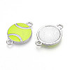 Alloy Enamel Connector Charms ENAM-L048-01P-03-2