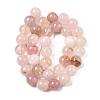 Natural Madagascar Rose Quartz Beads Strands G-B167-A08-10mm-3