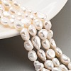 Natural Cultured Freshwater Pearl Beads Strands PEAR-P062-28I-2