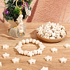 180Pcs 3 Styles Wood Beads WOOD-PA0001-63-4