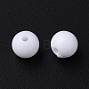 Opaque Acrylic Beads X-MACR-S370-C8mm-01-2