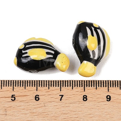 Handmade Porcelain Beads PORC-Z006-02E-1