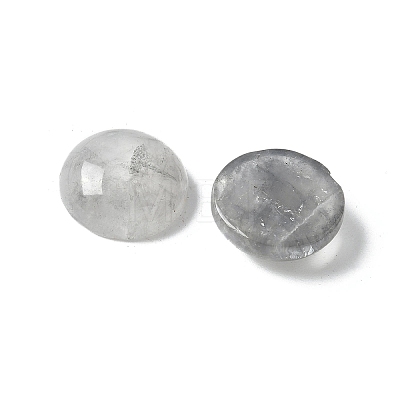 Natural Cloudy Quartz Cabochons G-Z075-06H-1