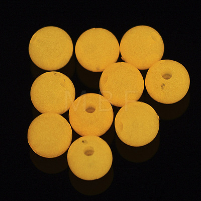Luminous Acrylic Beads MACR-N008-25C-6MM-1