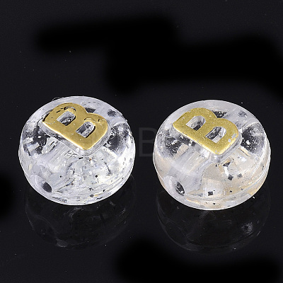 Transparent Acrylic Beads X-MACR-Q236-04-1
