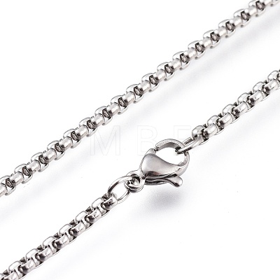Titanium Steel Claddagh Cross Pendant Necklaces NJEW-Z001-02AS-1