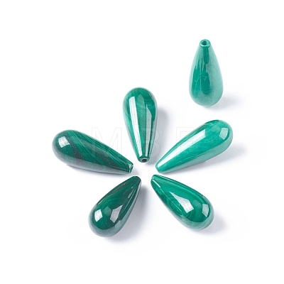 Natural Malachite Beads G-E557-14C-1