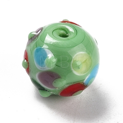 Handmade Lampwork Beads LAMP-F022-03G-1