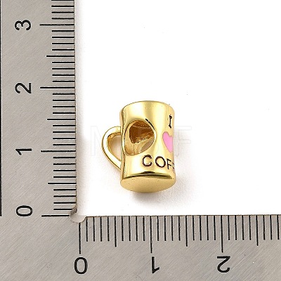 Rack Plating Brass European Bead KK-H456-07G-02-1
