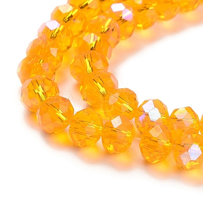 Electroplate Glass Beads Strands LS-EGLA-A034-T2mm-L11-1