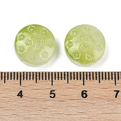 Transparent Glass Beads DGLA-E004-09L-1