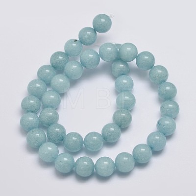 Natural & Dyed Malaysia Jade Bead Strands X-G-A146-10mm-A25-1