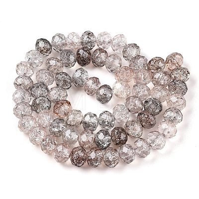 Transparent Glass Beads Strands GLAA-T023-10mm-A09-1