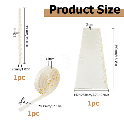 Bridal Dress Zipper Replacement AJEW-WH0609-837D-02-1