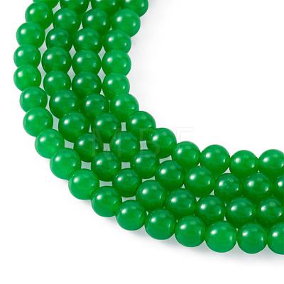 2 Strands Natural Malaysia Jade Beads Strands G-TA0003-35A-04-1