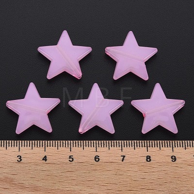 Imitation Jelly Acrylic Beads MACR-S373-90-E10-1