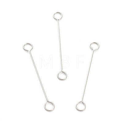 Non-Tarnish 316 Surgical Stainless Steel Eye Pins STAS-P277-A02-P-1