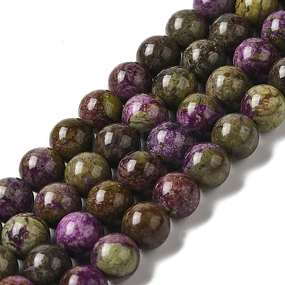 Natural Atlantisite Stichtite Beads Strands G-H034-A02-03-1