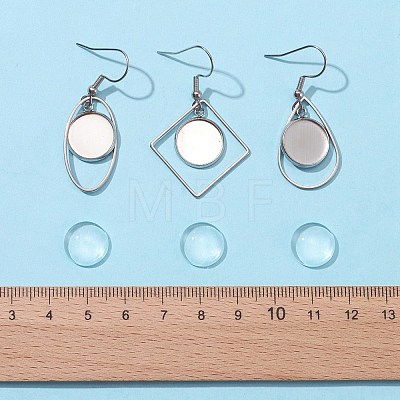DIY Geometry Dangle Earrings Making Kit DIY-FS0002-82-1